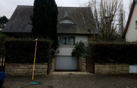 Rabaissement élagage d'un boulot travaux réalisés à Rennes.